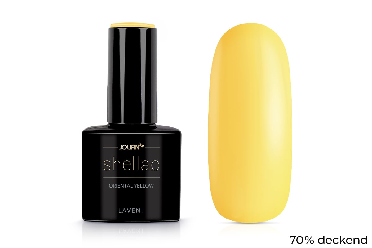 Jolifin LAVENI Shellac - oriental yellow 10ml