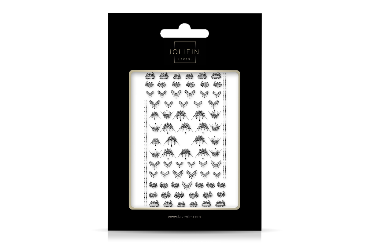 Jolifin LAVENI XL Sticker - Black 3