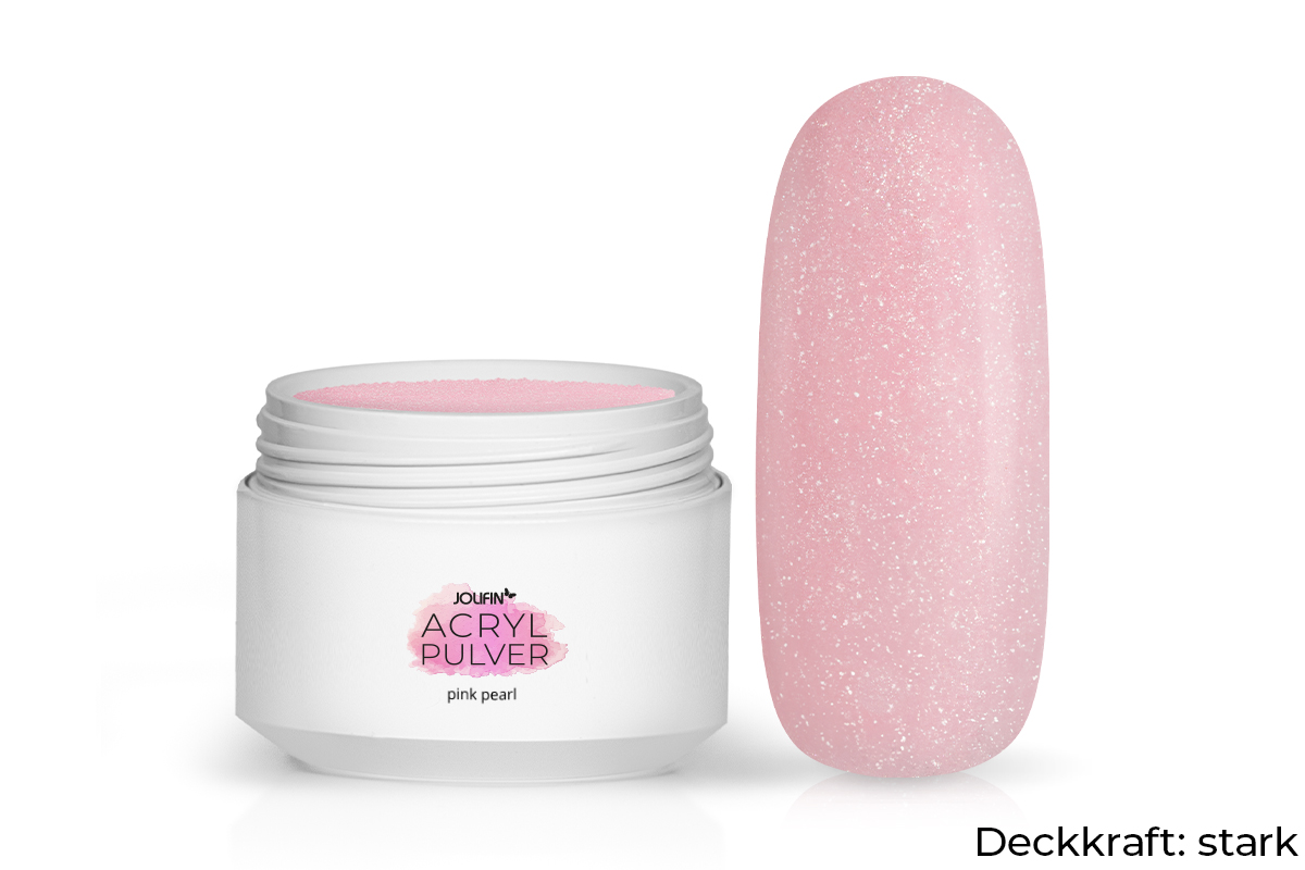 Jolifin acrylic colour powder - pink pearl 5g