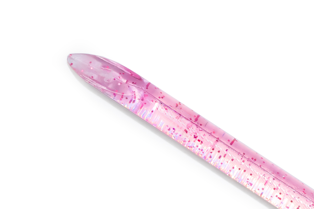 Jolifin manicure sticks - set of 10 pink glitter