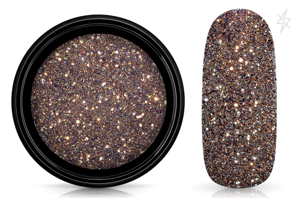 Jolifin LAVENI FlashOn glitter powder - golden purple