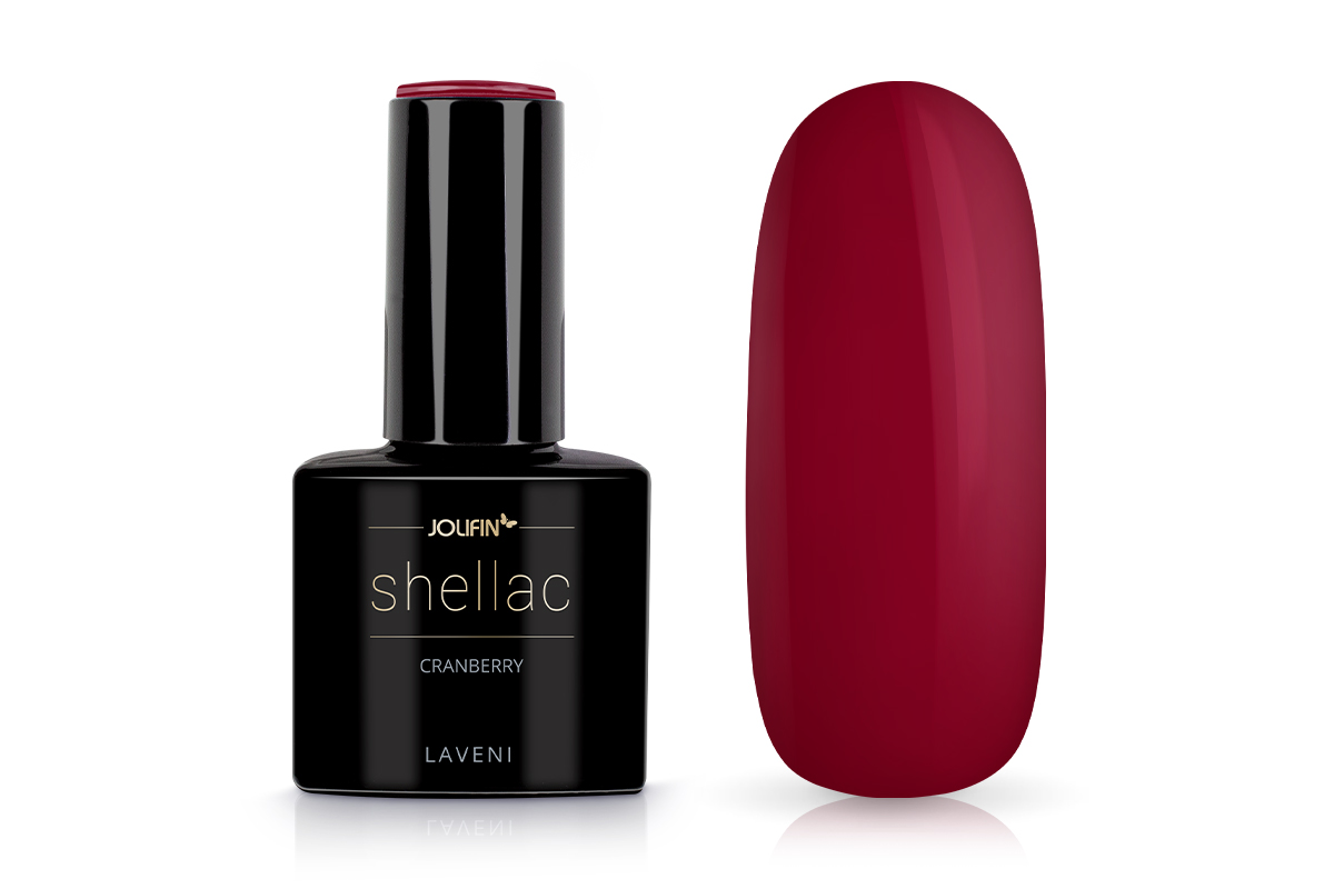 Jolifin LAVENI Shellac - cranberry 10ml