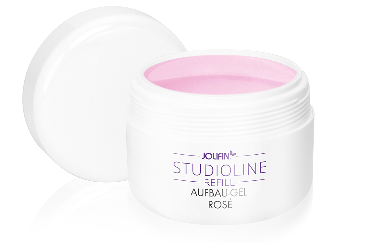 Jolifin Studioline Refill - Aufbau-Gel rosé 250ml