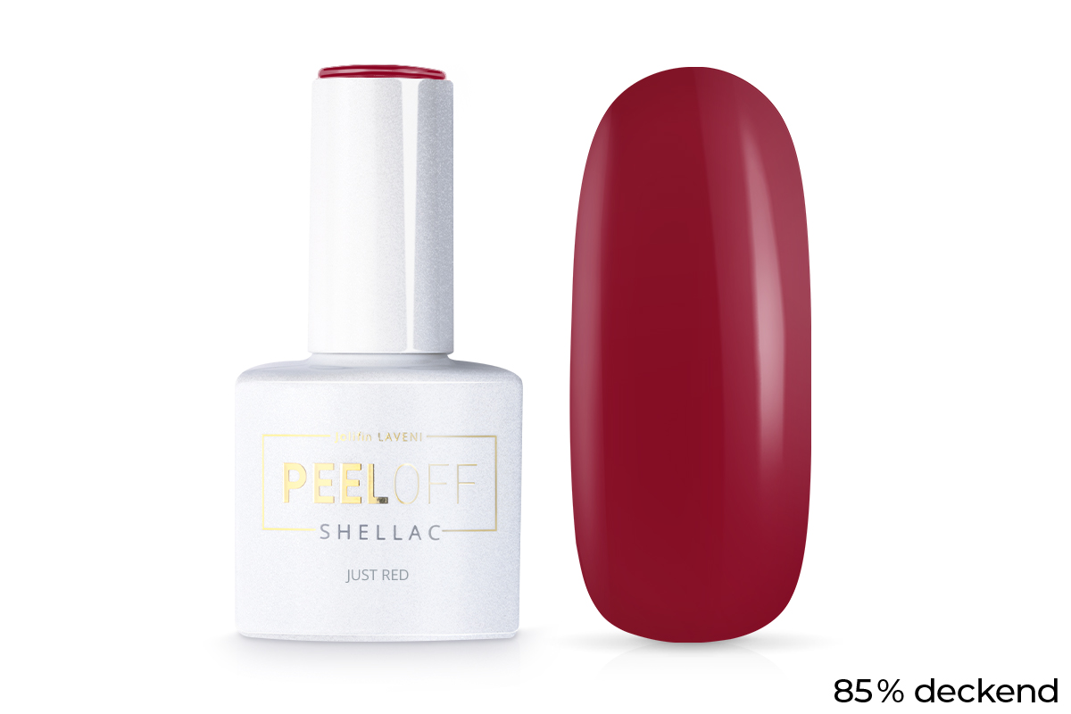 Jolifin LAVENI Shellac PeelOff - just red 10ml