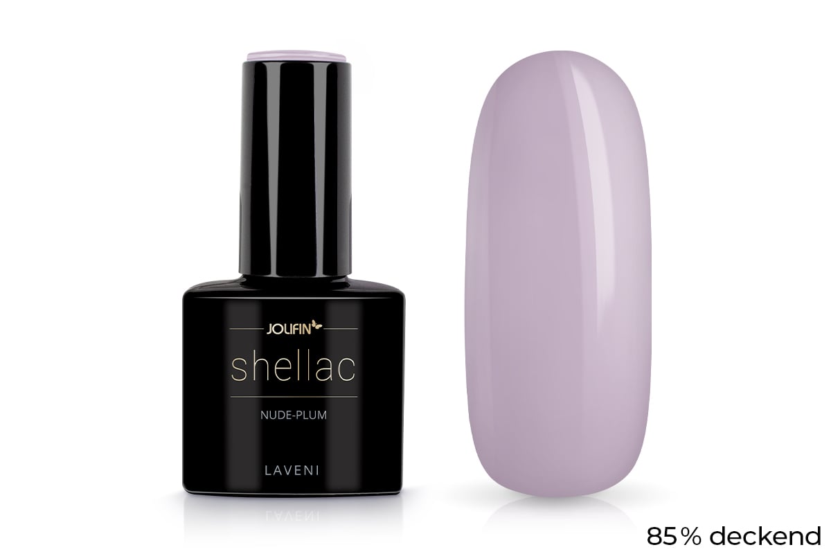 Jolifin LAVENI Shellac - nude-plum 10ml