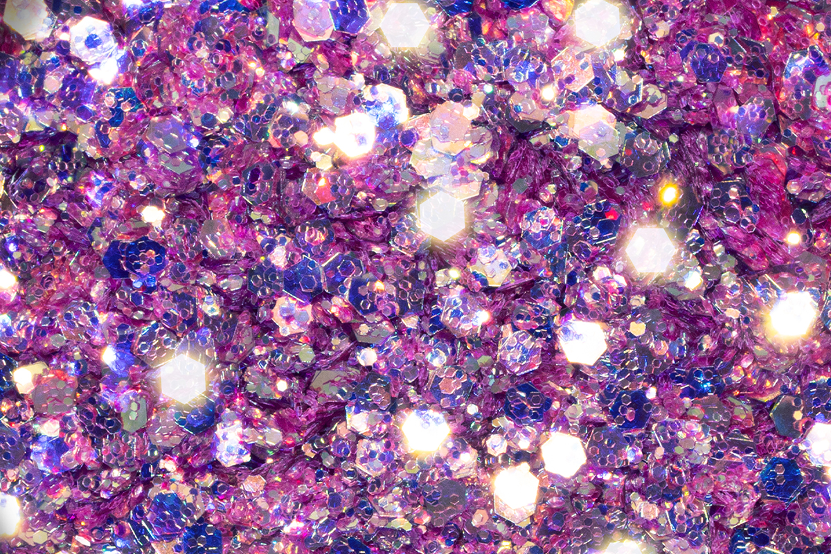 Jolifin LAVENI Glitterpuder - violet dream