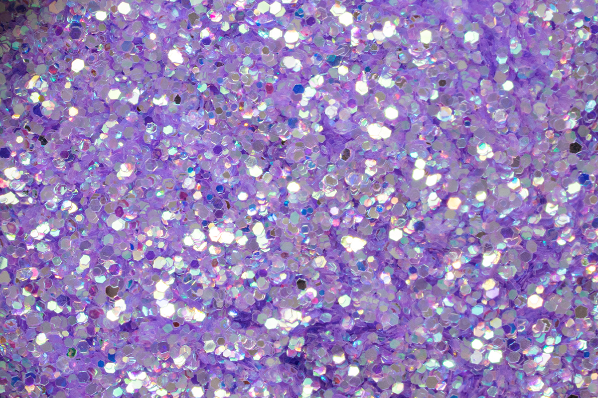 Jolifin glitter powder - icy lavender