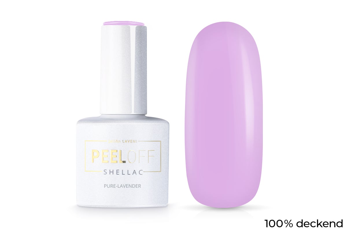 Jolifin LAVENI Shellac PeelOff - pure-lavender 10ml