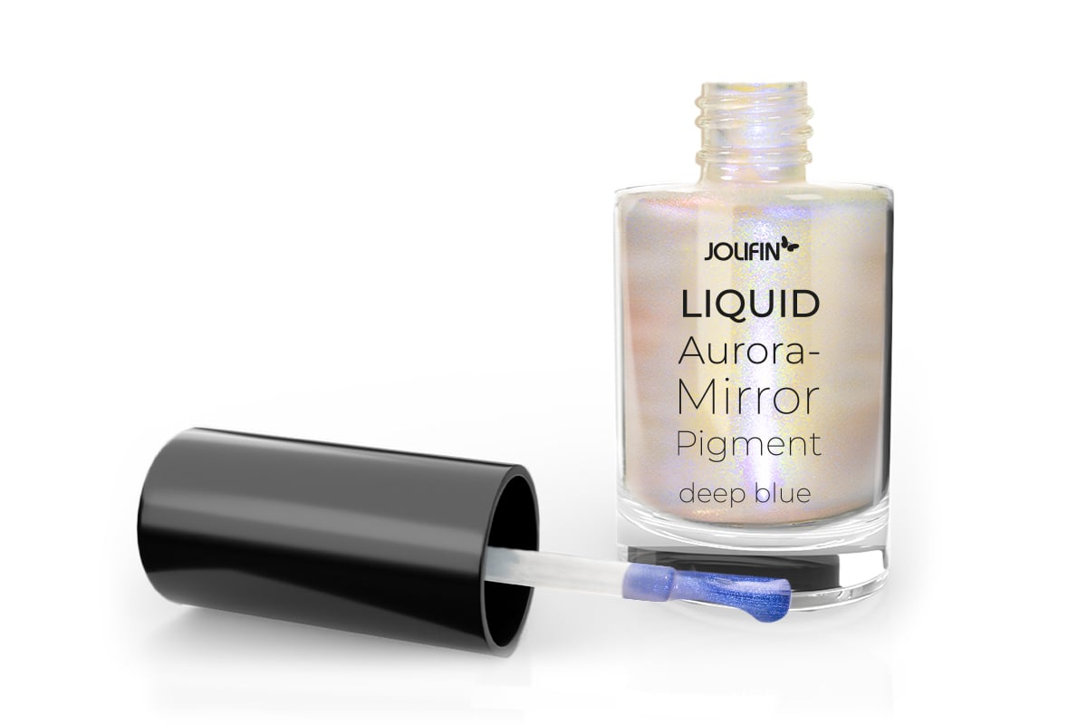 Jolifin Liquid Aurora-Mirror Pigment - deep blue 6ml 