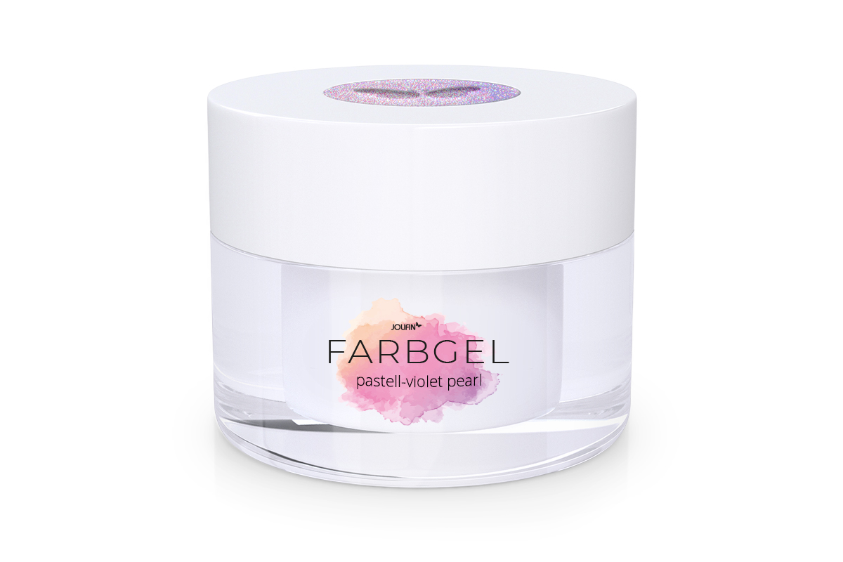 Jolifin Farbgel pastell-violet pearl 5ml