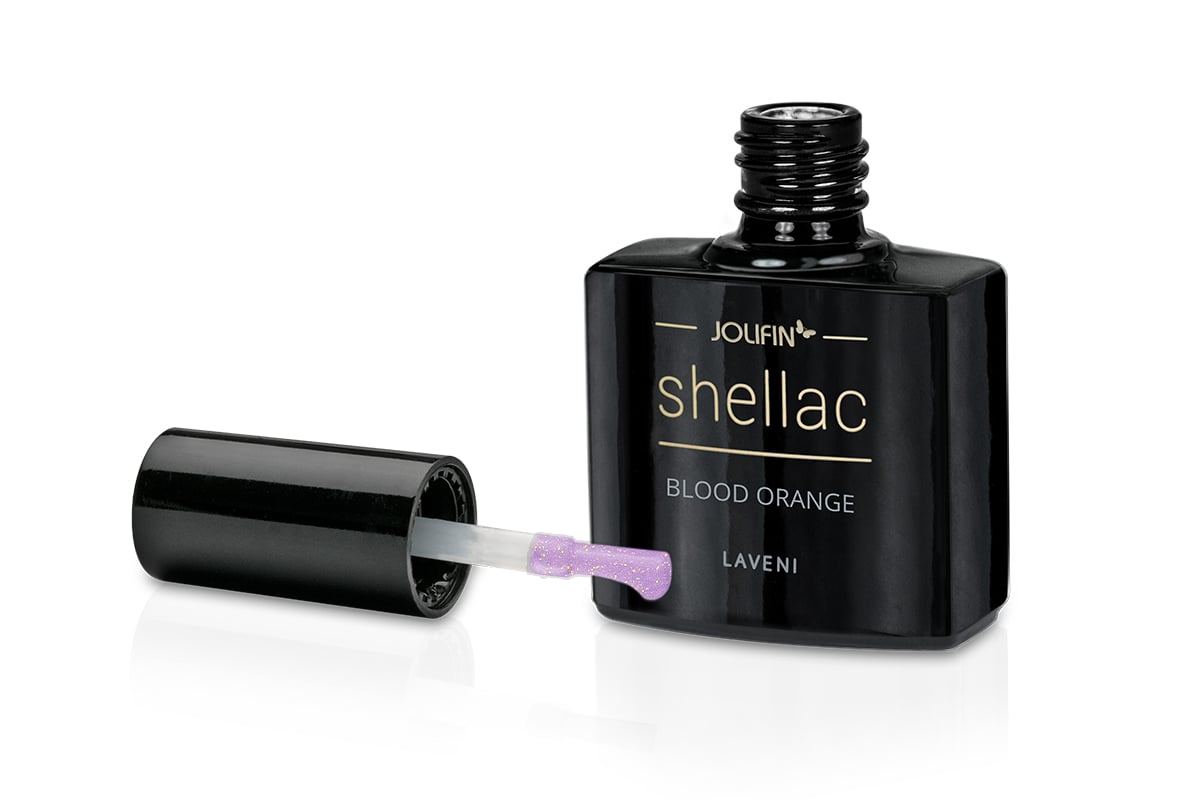 Jolifin LAVENI Shellac - lavender shine 10ml