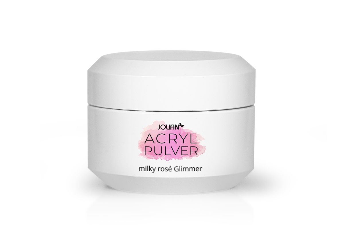 Jolifin Acrylic Powder - milky rosé mica 10g