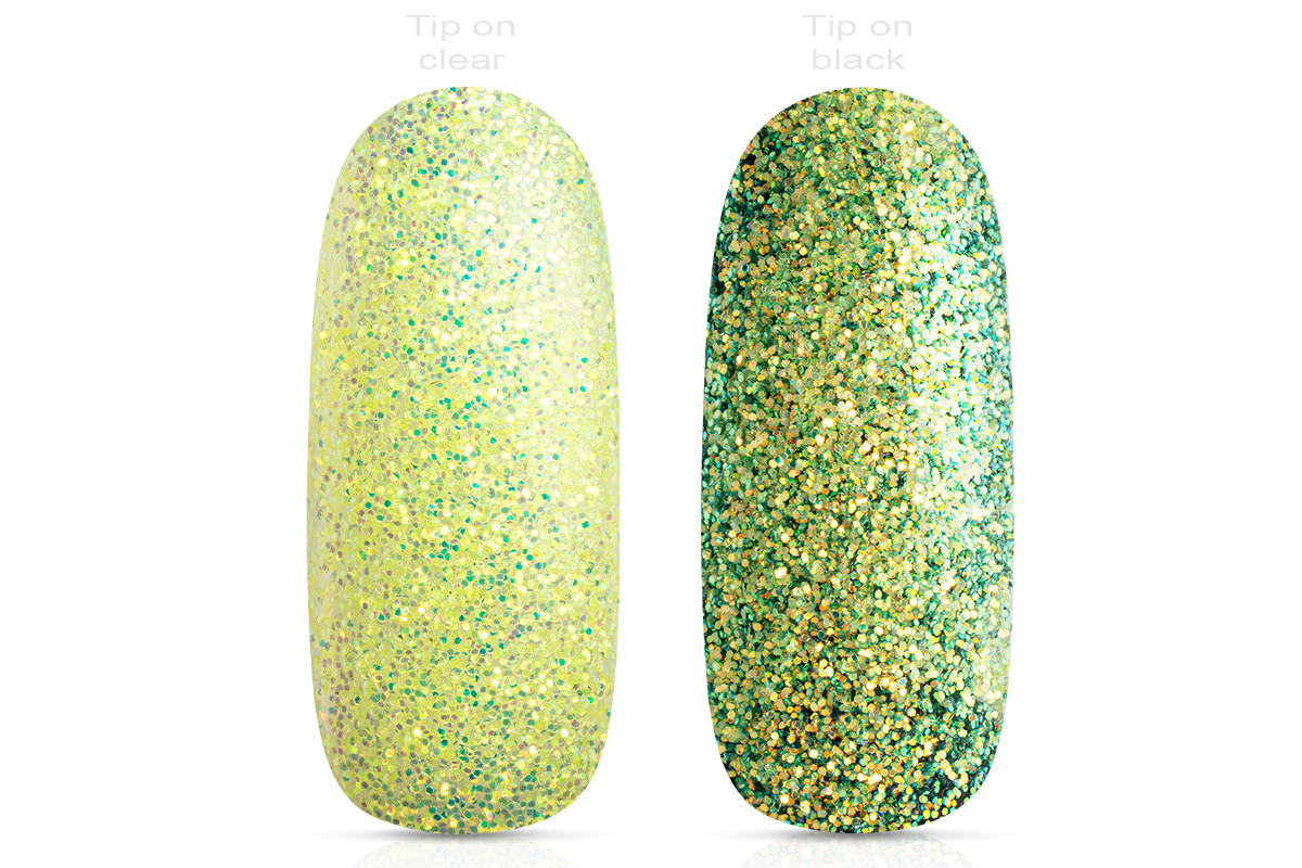 Jolifin Glitterpowder - sugar yellow