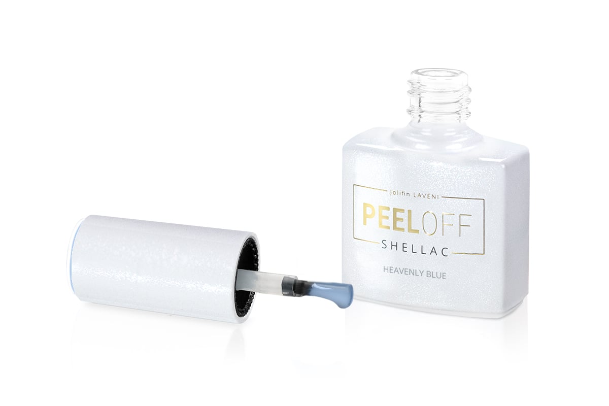 Jolifin LAVENI Shellac PeelOff - heavenly blue 10ml