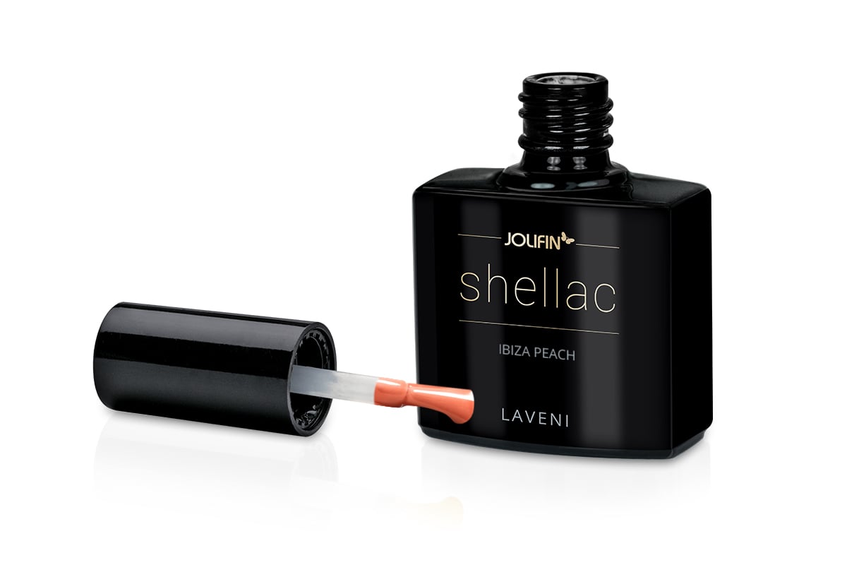 Jolifin LAVENI Shellac - ibiza peach 10ml