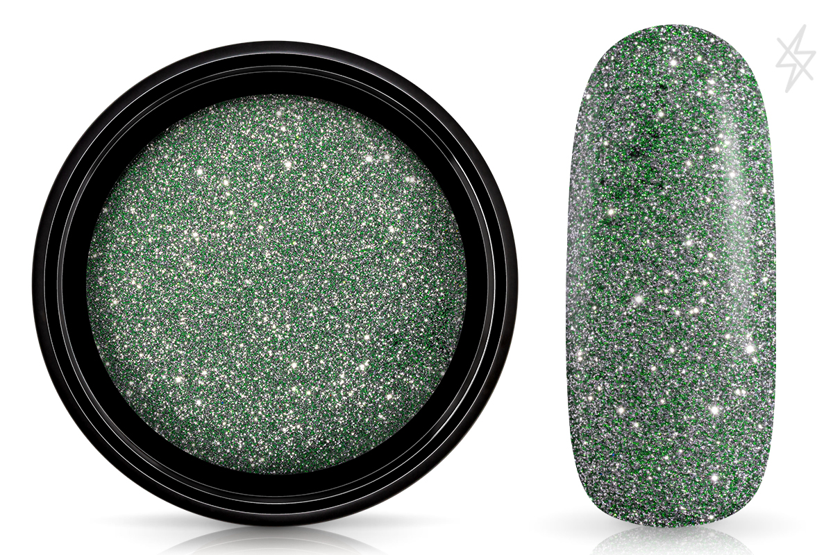 Jolifin LAVENI FlashOn glitter powder - green