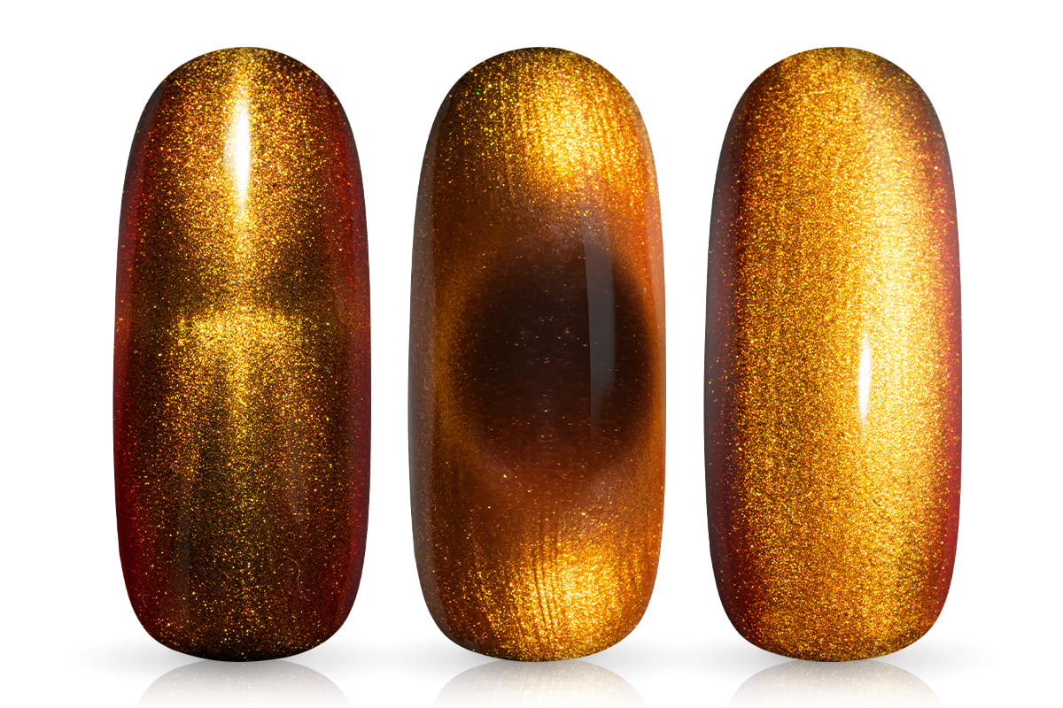 Jolifin LAVENI Shellac - Cat-Eye tiger's-eye 10ml