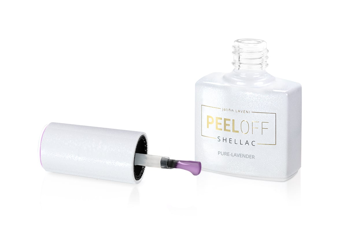 Jolifin LAVENI Shellac PeelOff - pure-lavender 10ml