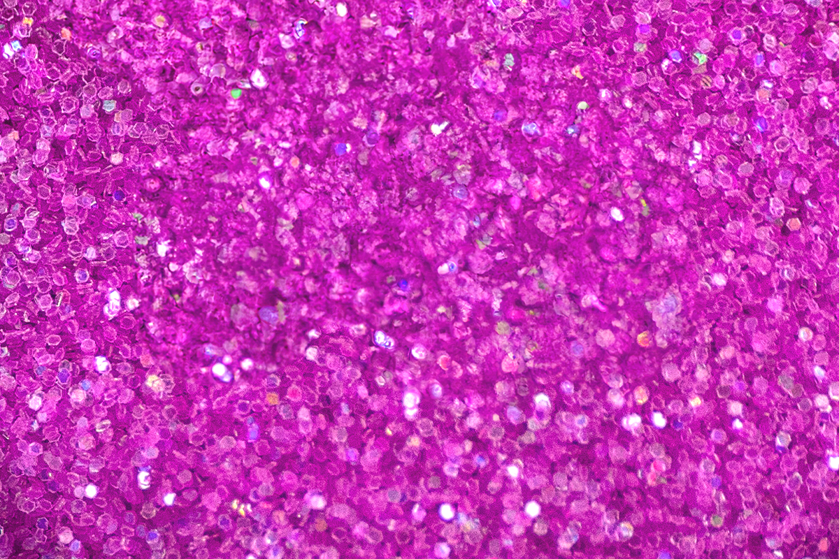 Jolifin organic glitter powder - purple berry