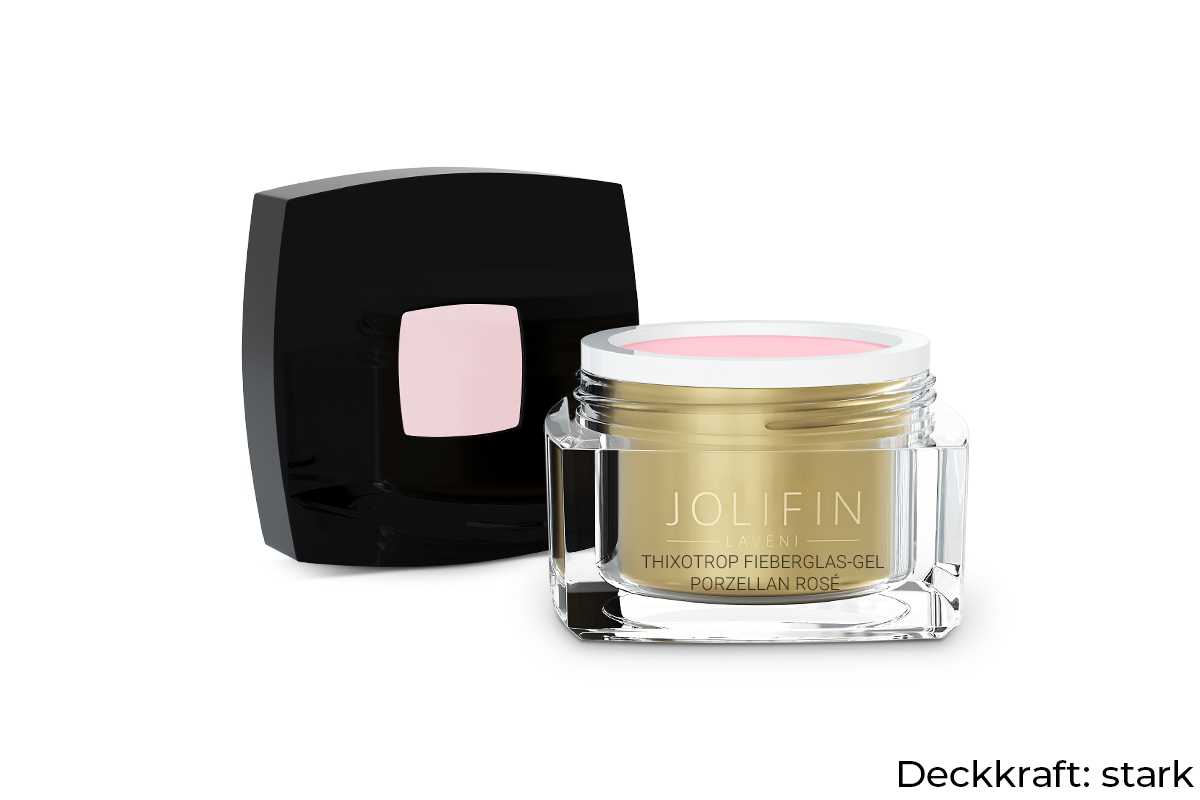 Jolifin LAVENI - Thixotrop Fiberglas-Gel porzellan rosé 5ml