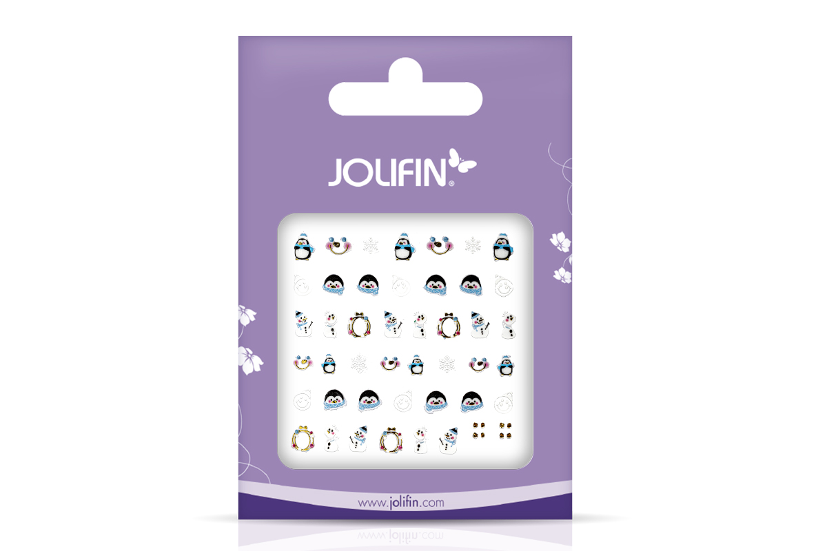 Jolifin Metallic Sticker - Christmas No. 2