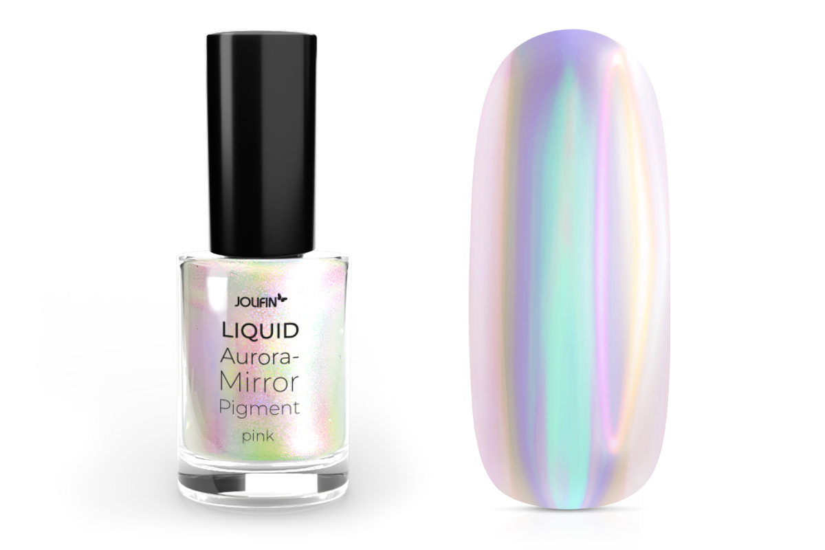 Jolifin Liquid Aurora-Mirror Pigment - pink 6ml
