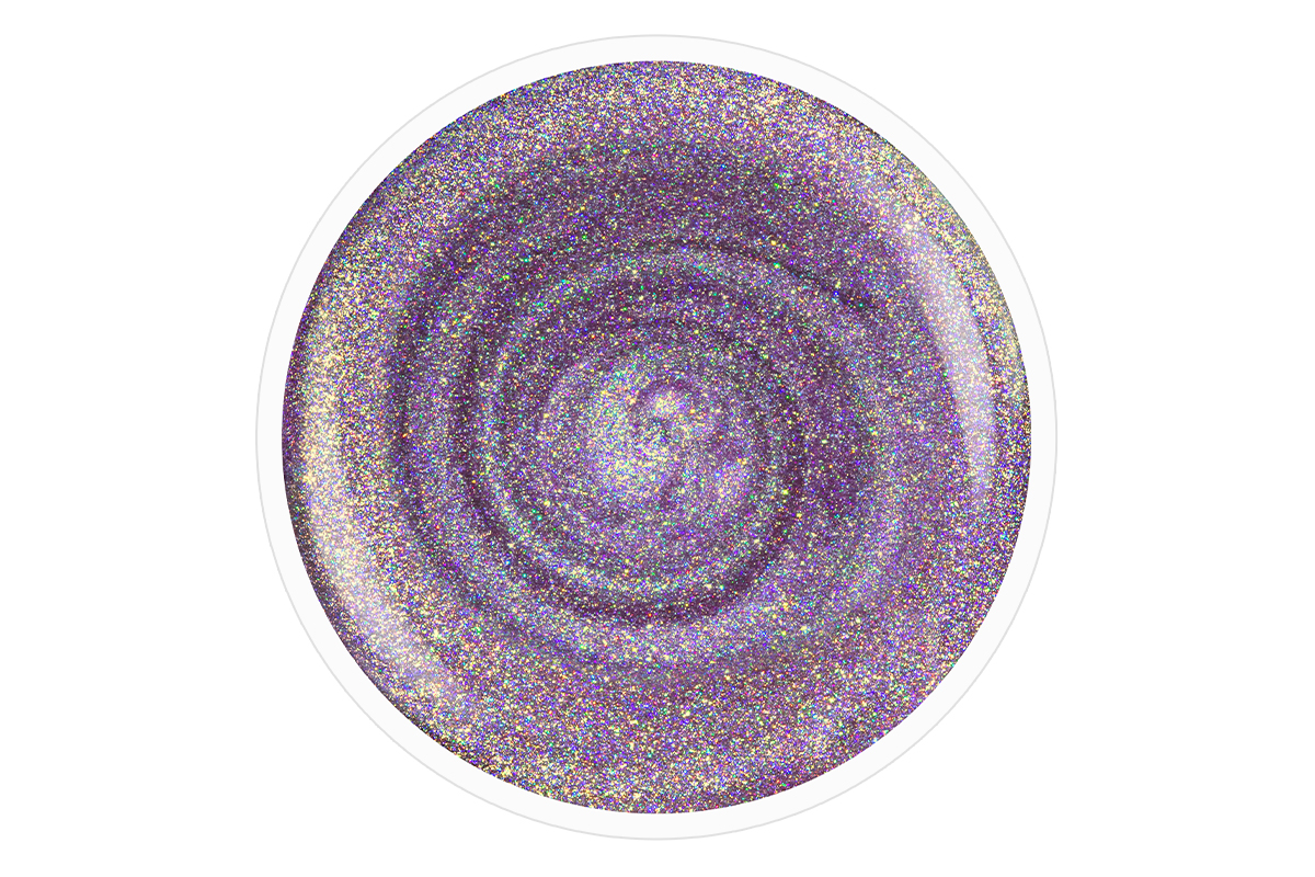 Jolifin LAVENI Shellac - unicorn hologram lavender 10ml