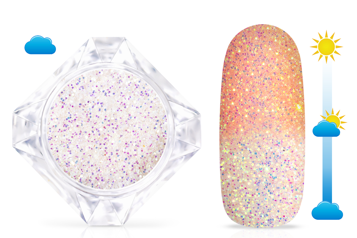 Jolifin LAVENI Solar Glitter Powder - apricot