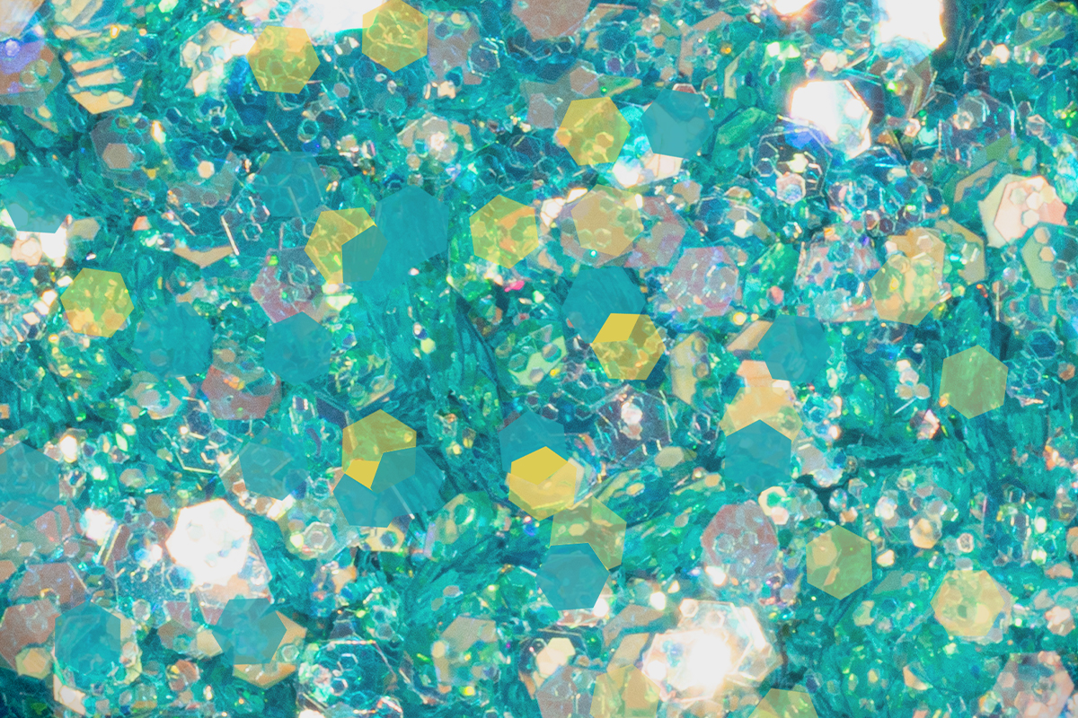 Jolifin Glitterpowder - sparkle ocean