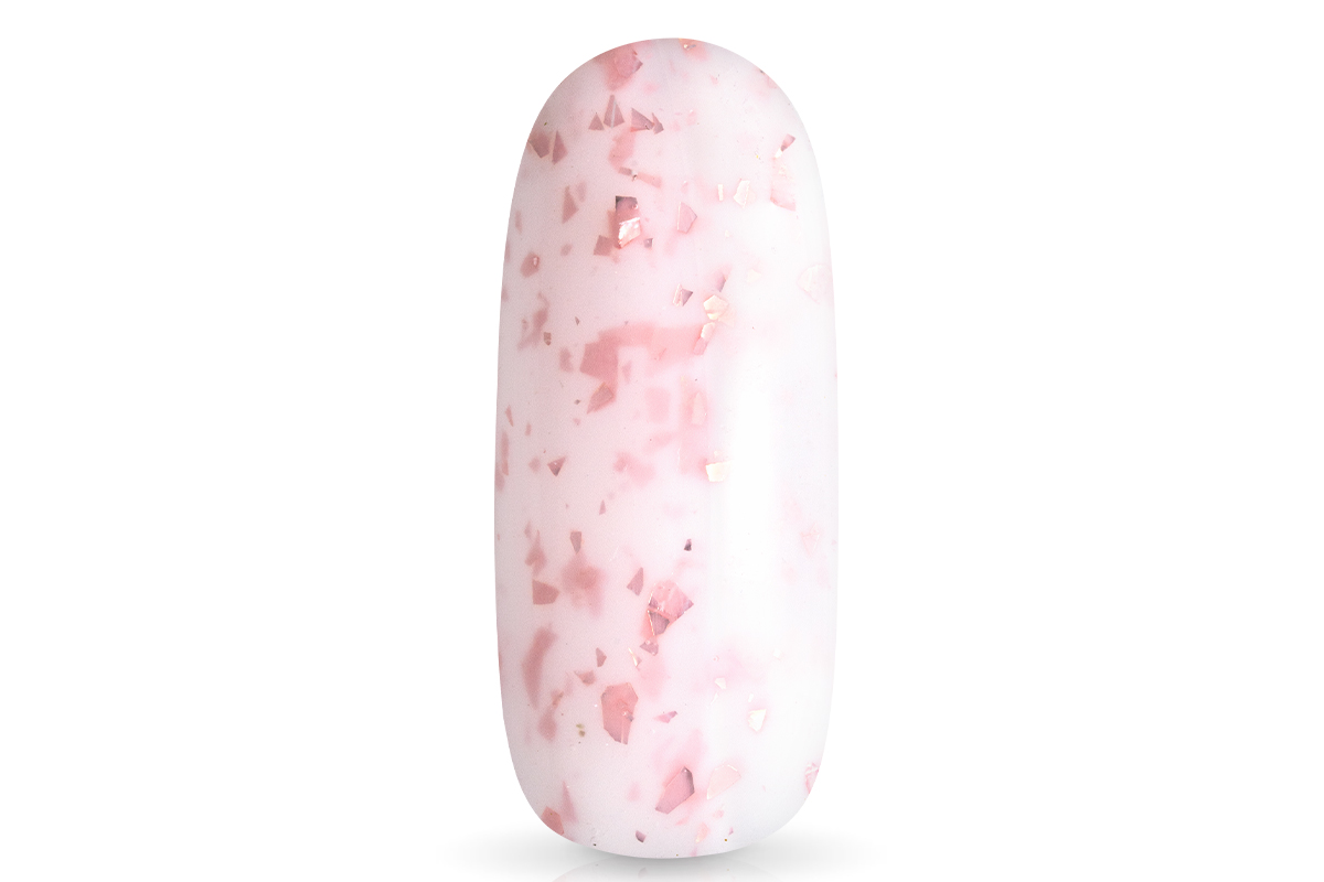 Jolifin LAVENI Shellac - Base-Coat milkbath rosé Flakes 10ml