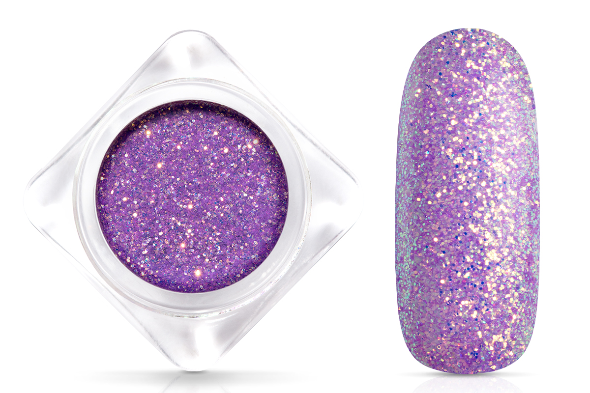 Jolifin Glitterpowder - sugar purple