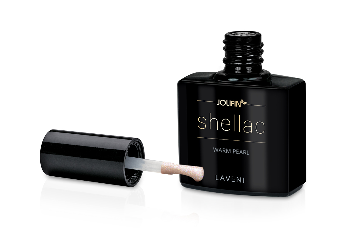 Jolifin LAVENI Shellac - warm pearl 10ml