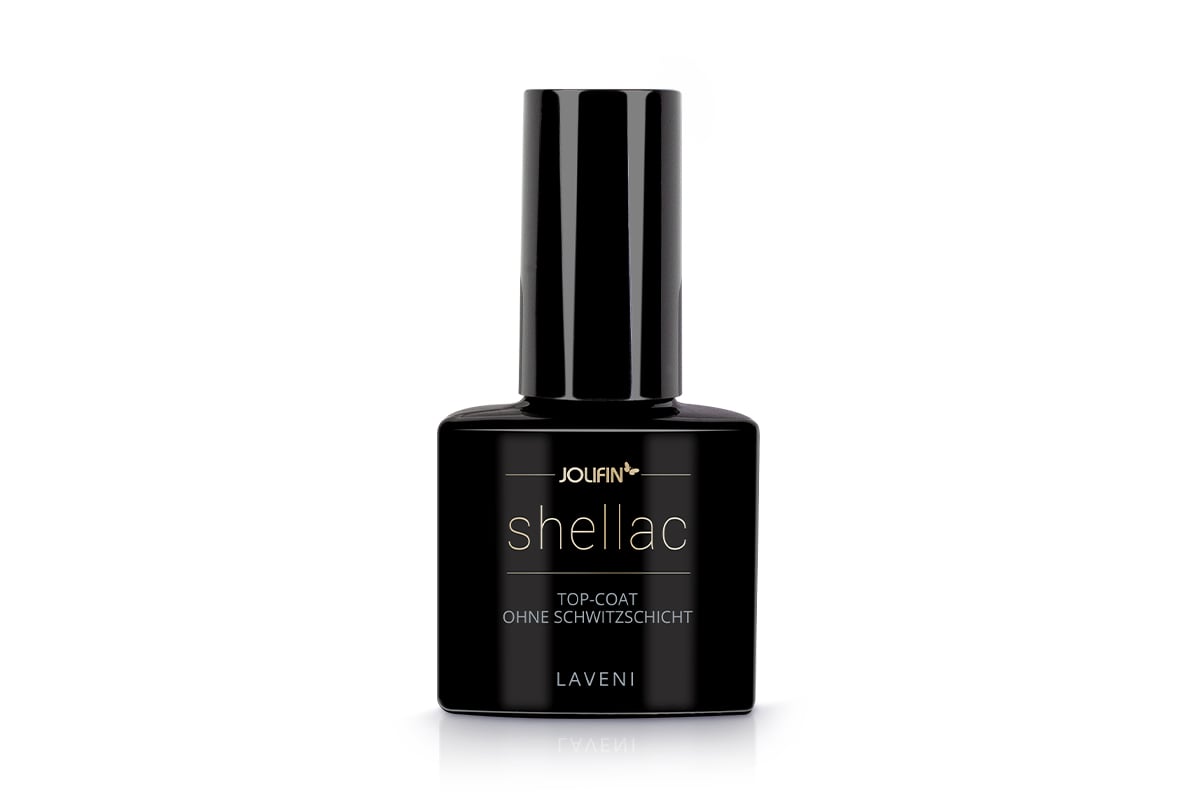 Jolifin LAVENI Shellac - Top-Coat without sweat layer 12ml