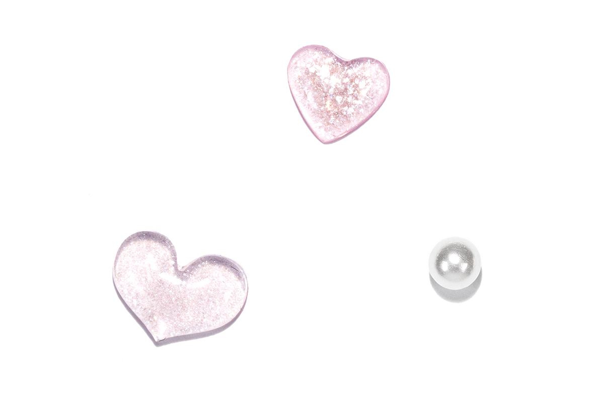 Jolifin Overlay - hearts & pearls