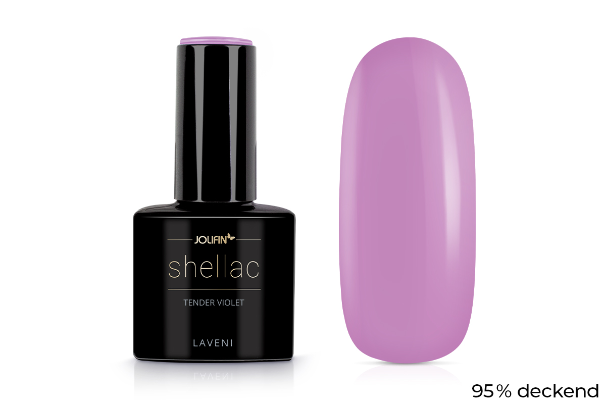 Jolifin LAVENI Shellac - tender violet 10ml