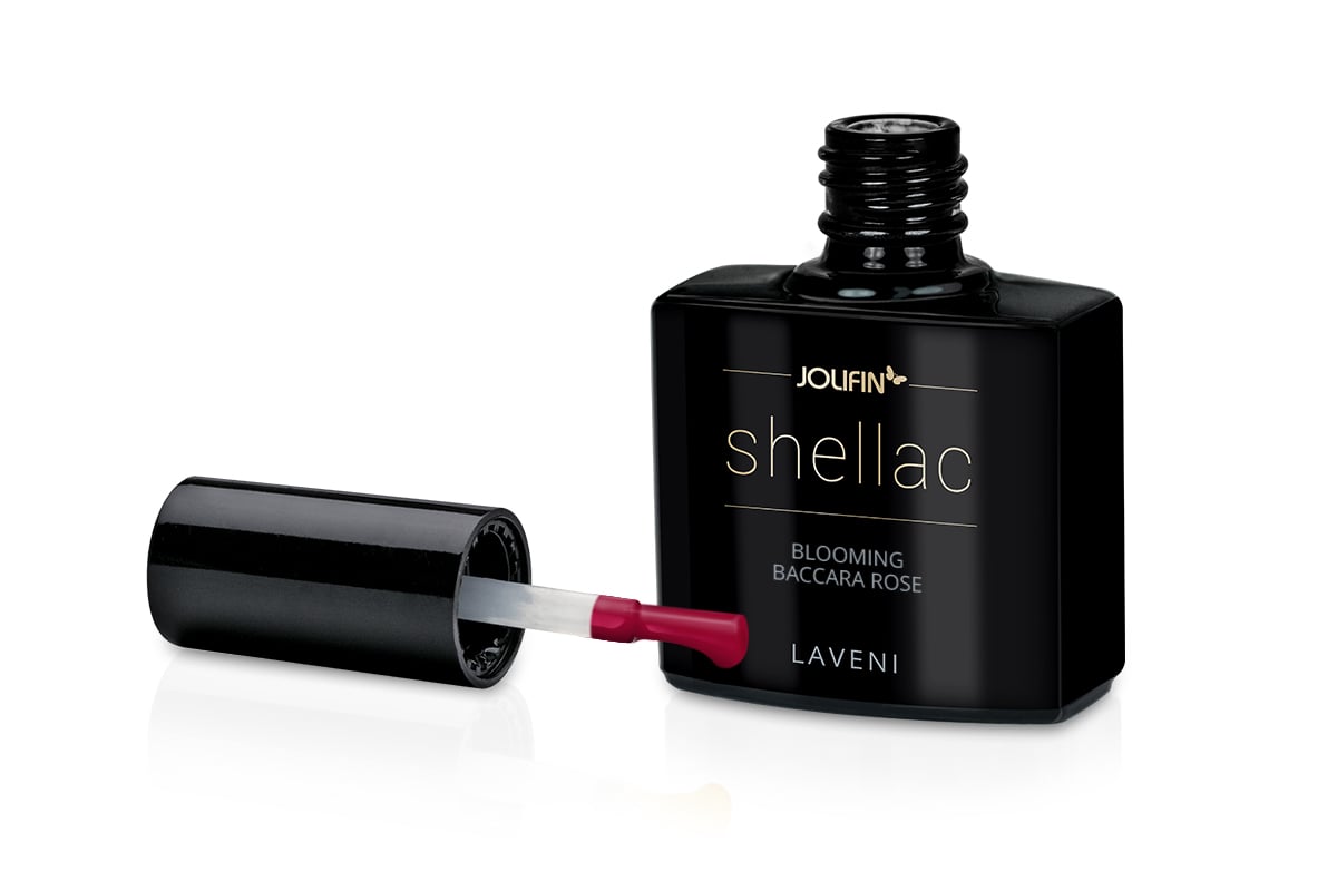 Jolifin LAVENI Shellac - blooming baccara rose 10ml