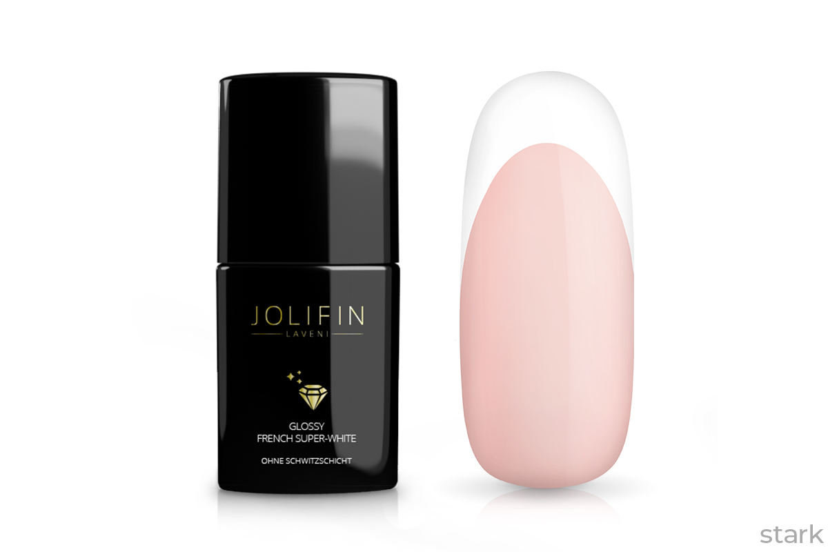 Jolifin LAVENI Glossy French super-white without sweat layer 11ml