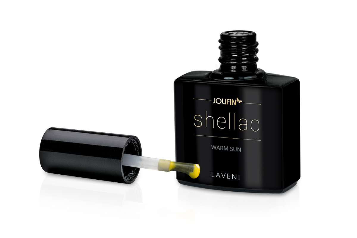 Jolifin LAVENI Shellac - warm sun 10ml