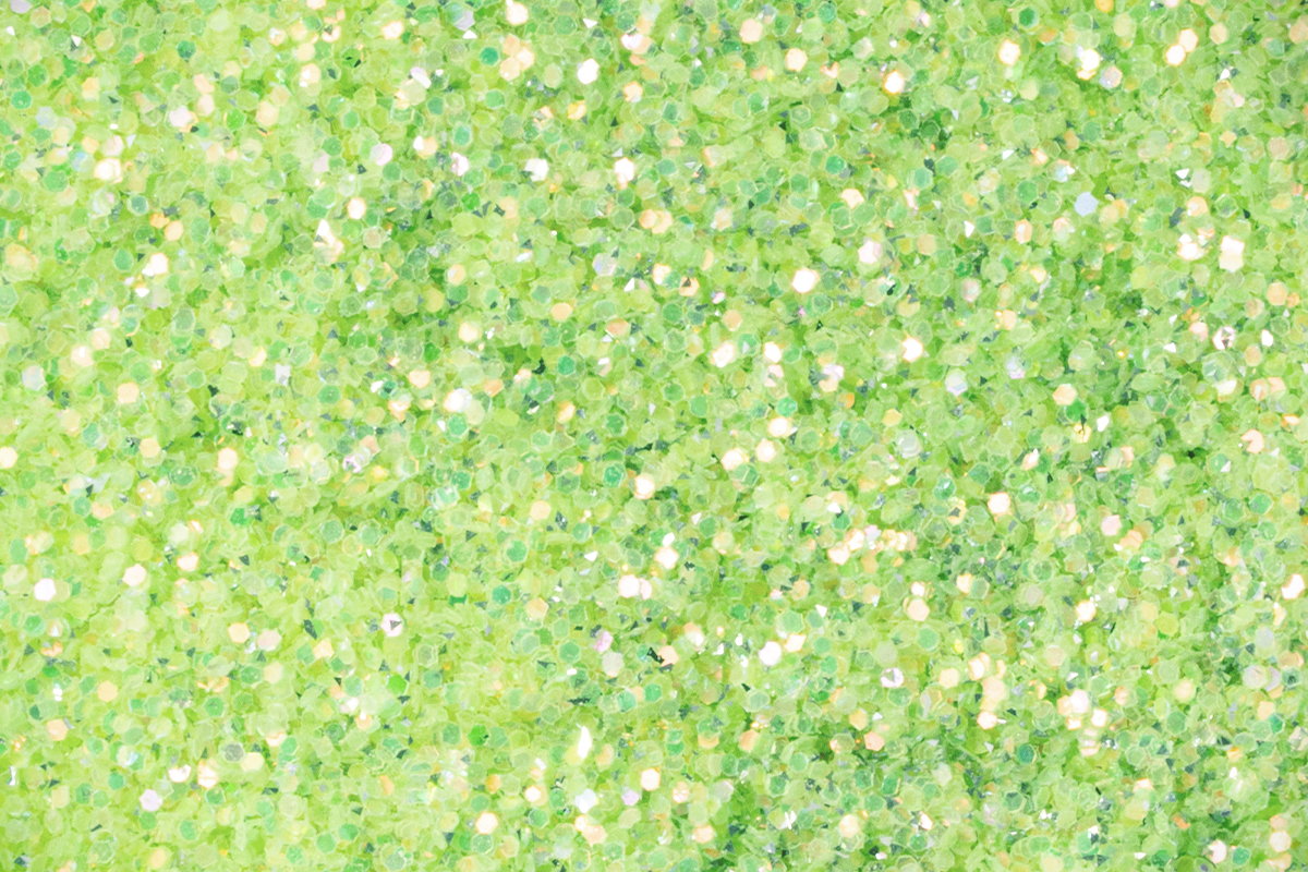 Jolifin Nightshine glitter powder - lime green