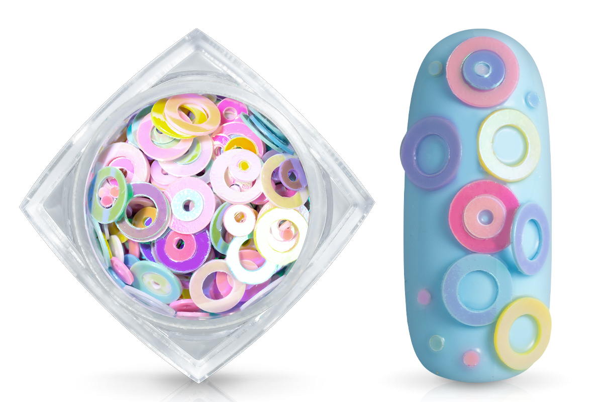 Jolifin Inlay - Pastel Donuts & Sprinkles