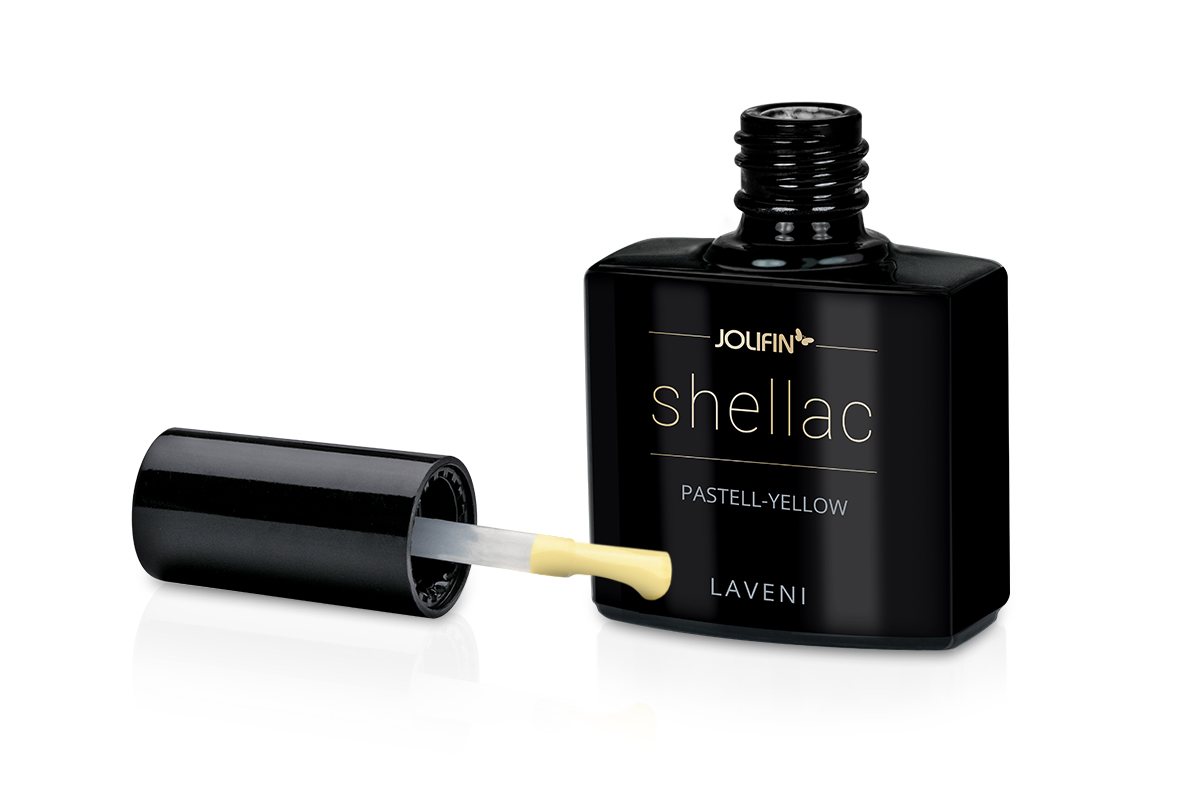 Jolifin LAVENI Shellac - pastel-yellow 10ml