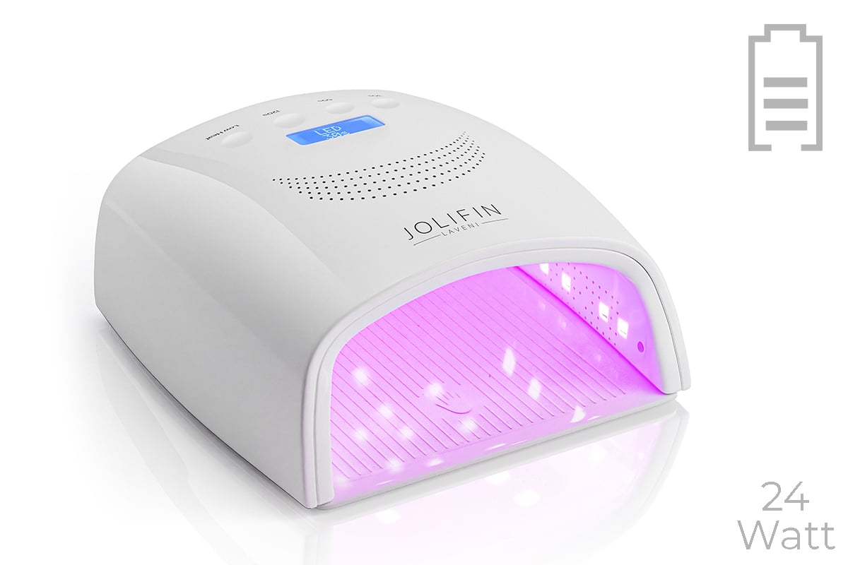 Jolifin LAVENI Dual UVA/LED Akku Lichthärtungsgerät - Premium