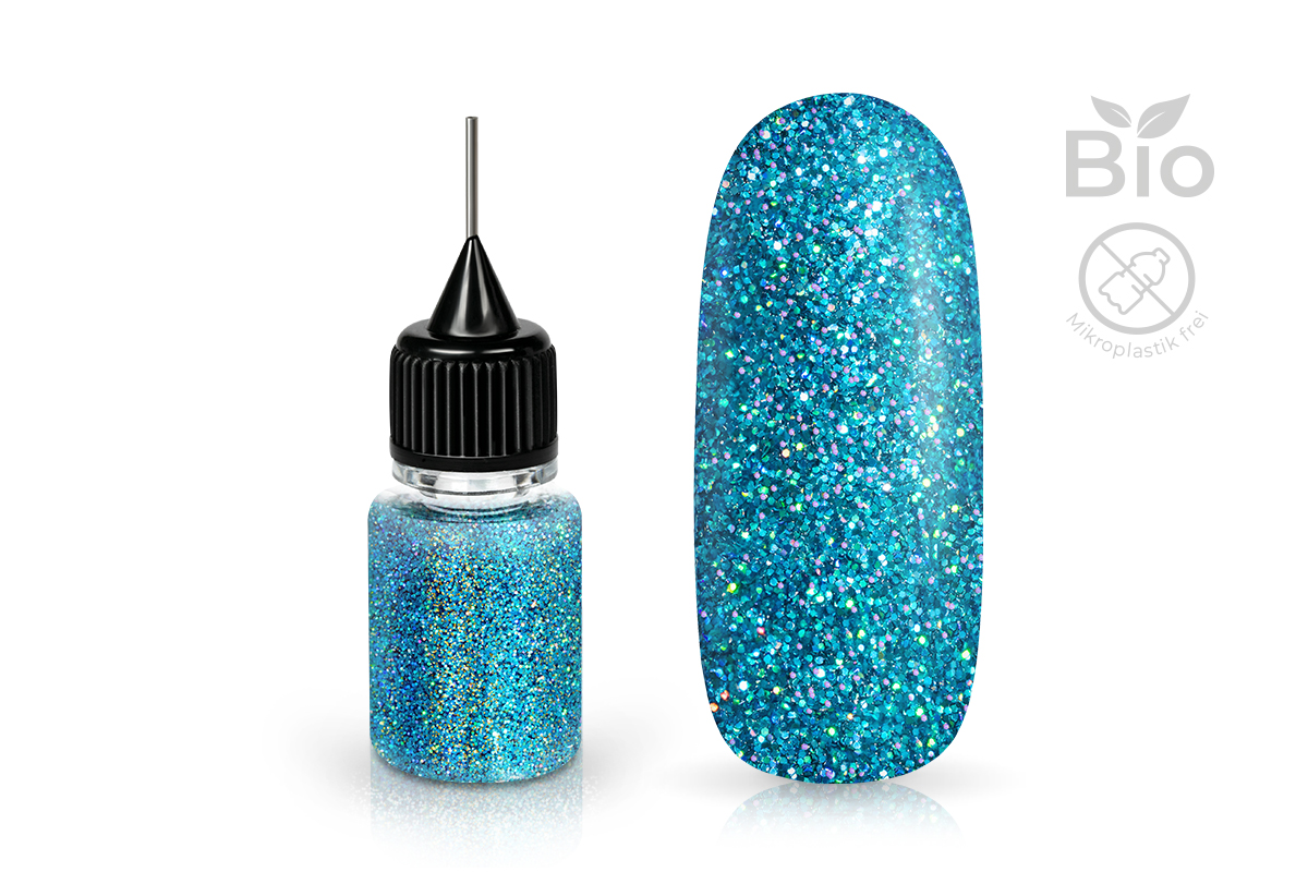 Jolifin LAVENI Bio Diamond Dust - Hologramm türkis