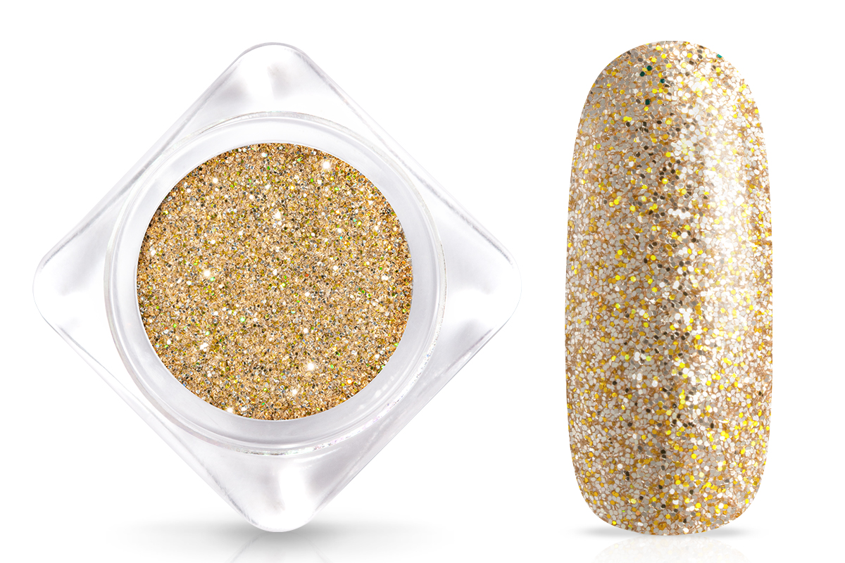 Jolifin Glitterpowder - glamorous gold