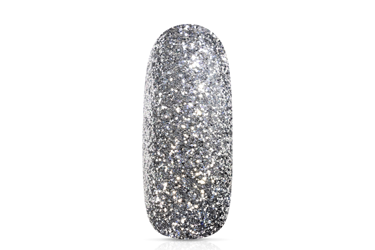 Jolifin Bio Glitterpuder - silver prosecco