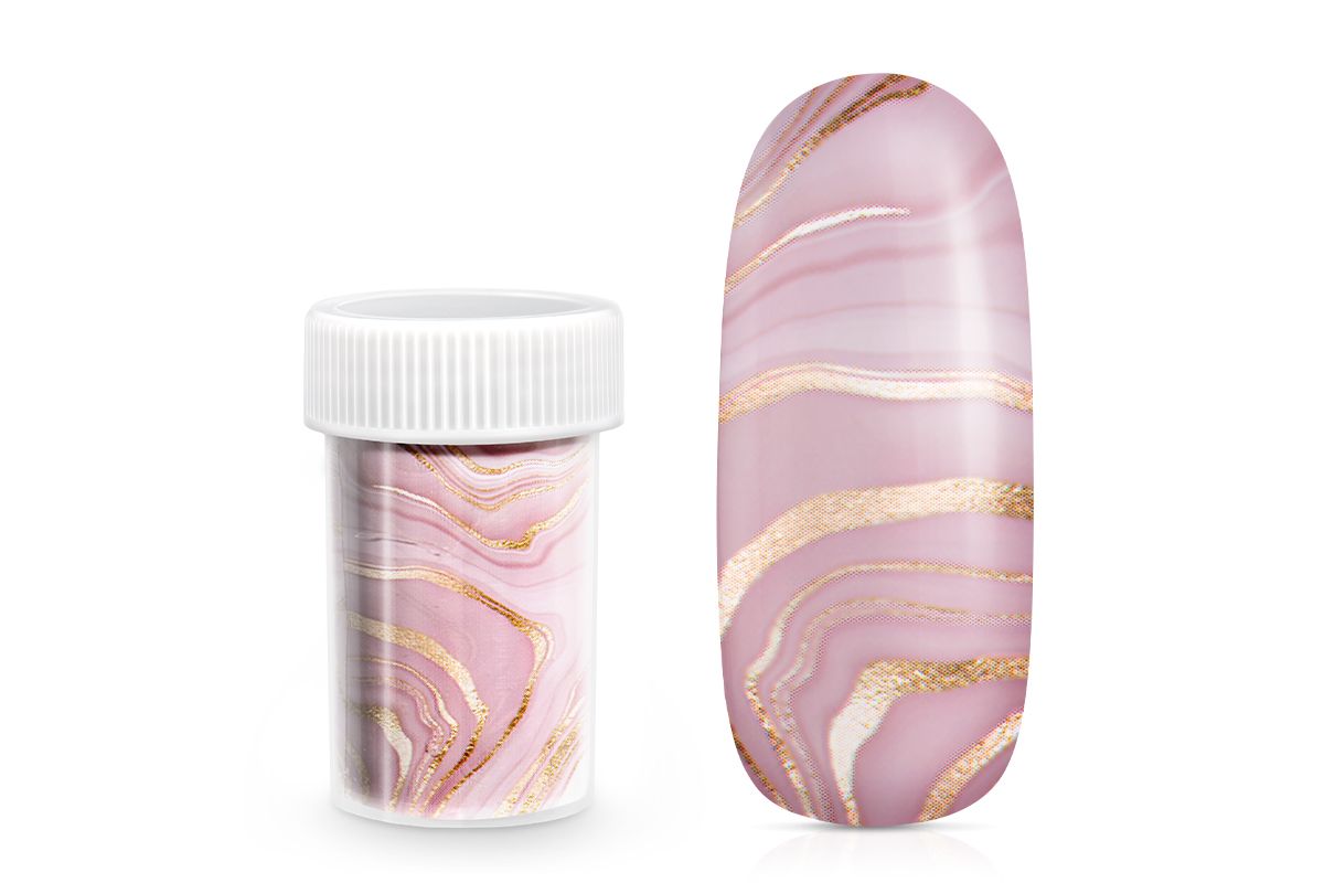 Jolifin Transfer Nail Foil XL - Marble rosé