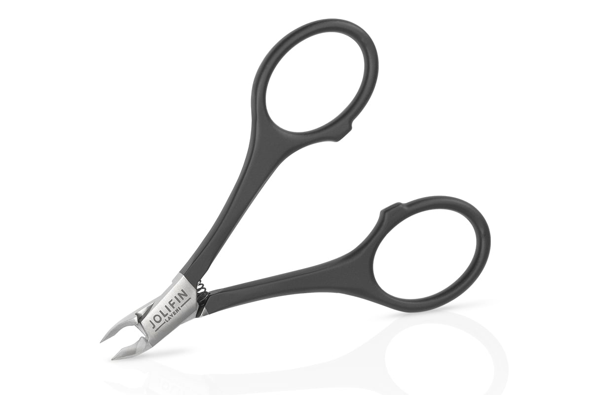 Jolifin LAVENI cuticle nippers - with scissor handle