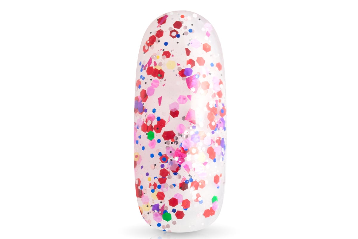 Jolifin LAVENI Shellac - carousel lights Glitter 10ml