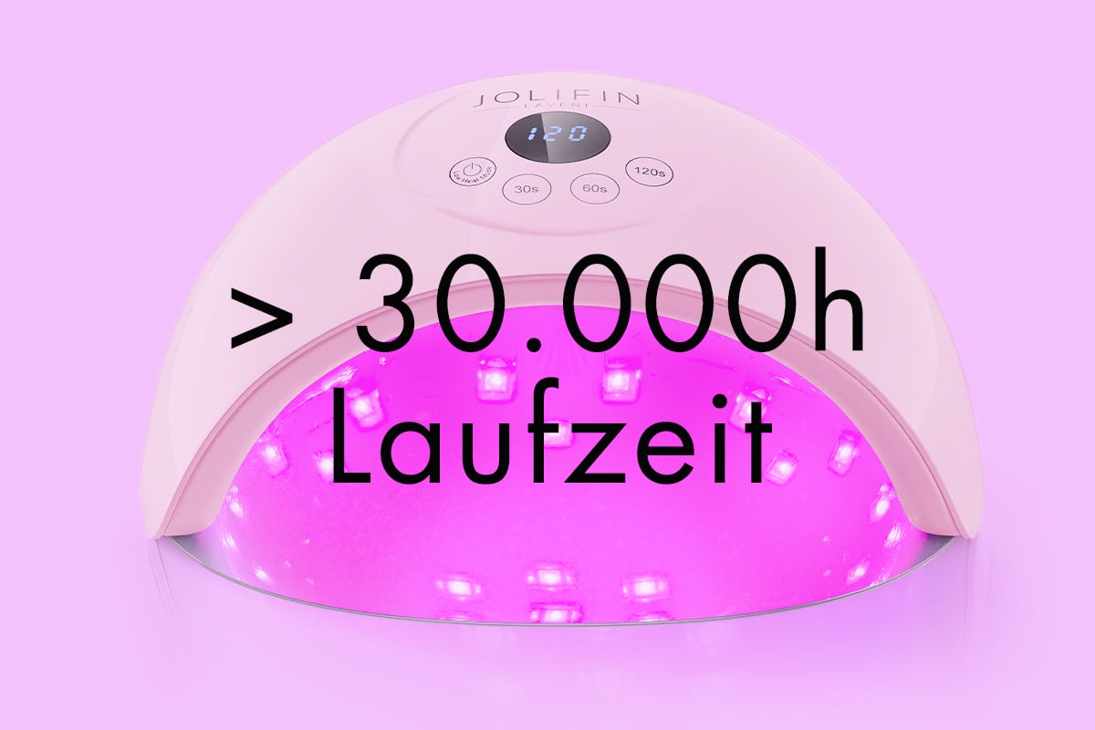 Jolifin LAVENI Dual UVA/LED Lichthärtungsgerät - Luna rosa