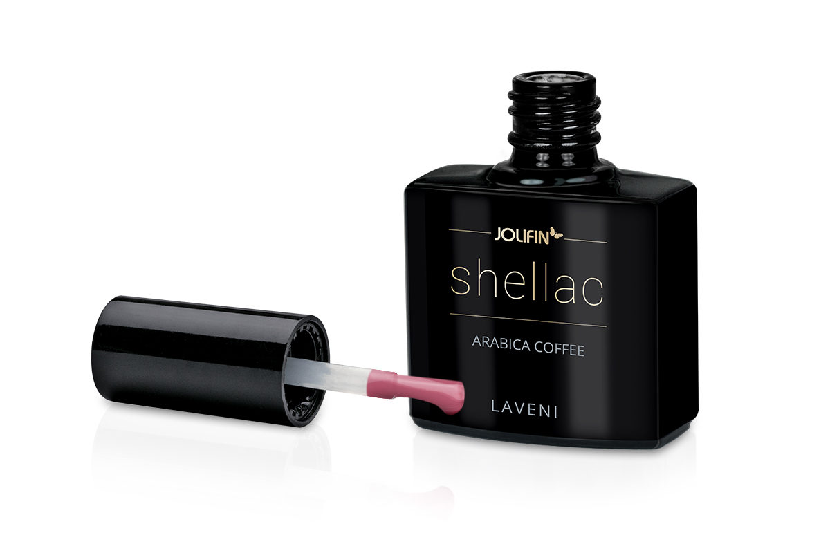 Jolifin LAVENI Shellac - arabica coffee 10ml